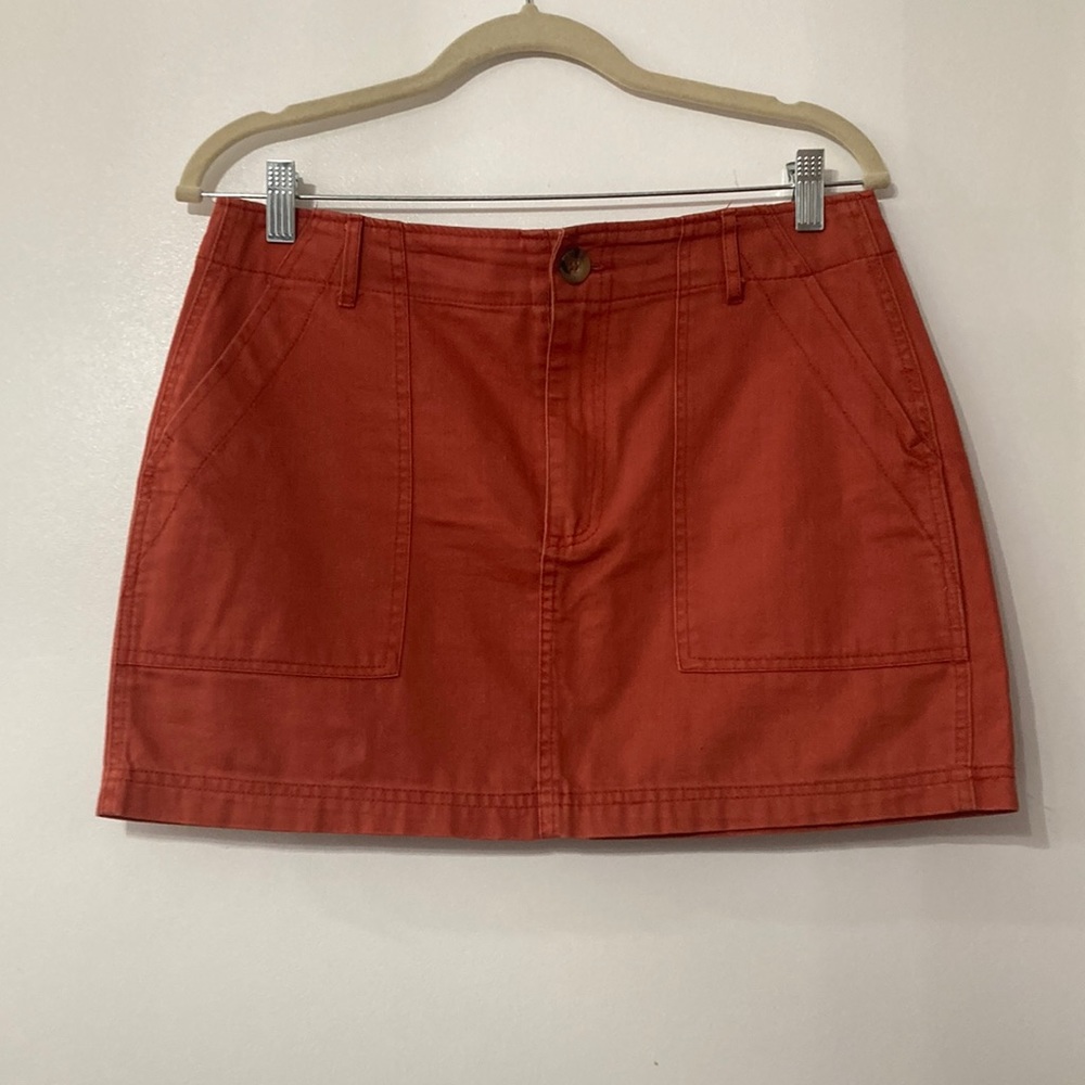 Forever 21 burnt orange skirt size L